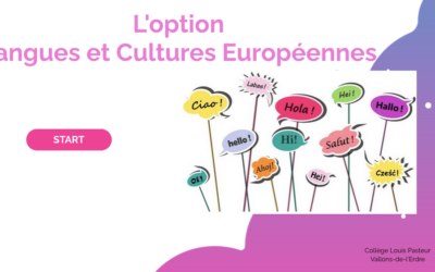 Présentation de l’option Langues et Cultures Européennes !