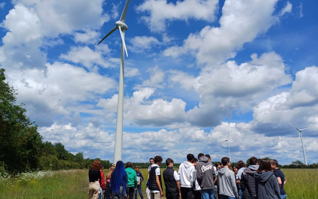 Visite d’un parc éolien